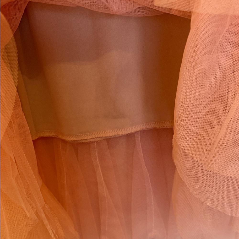Pink Layered Skirt - Picture 3 of 3